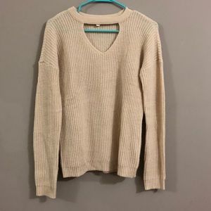 Knit sweater